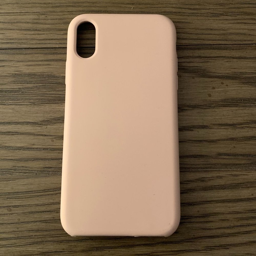 Pink IPhone XR Silicone Case